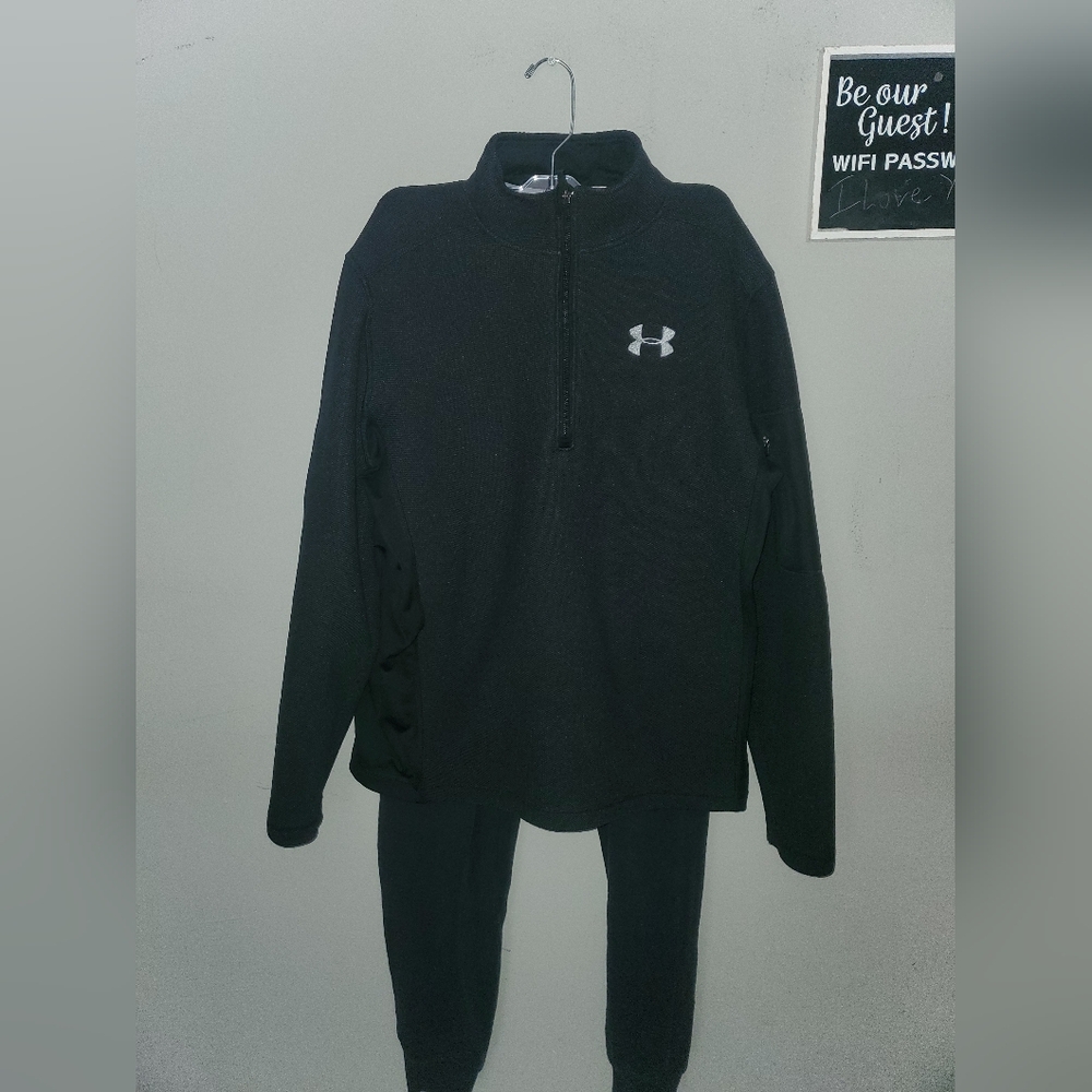 Under Armour Black Half-Zip Pullover
